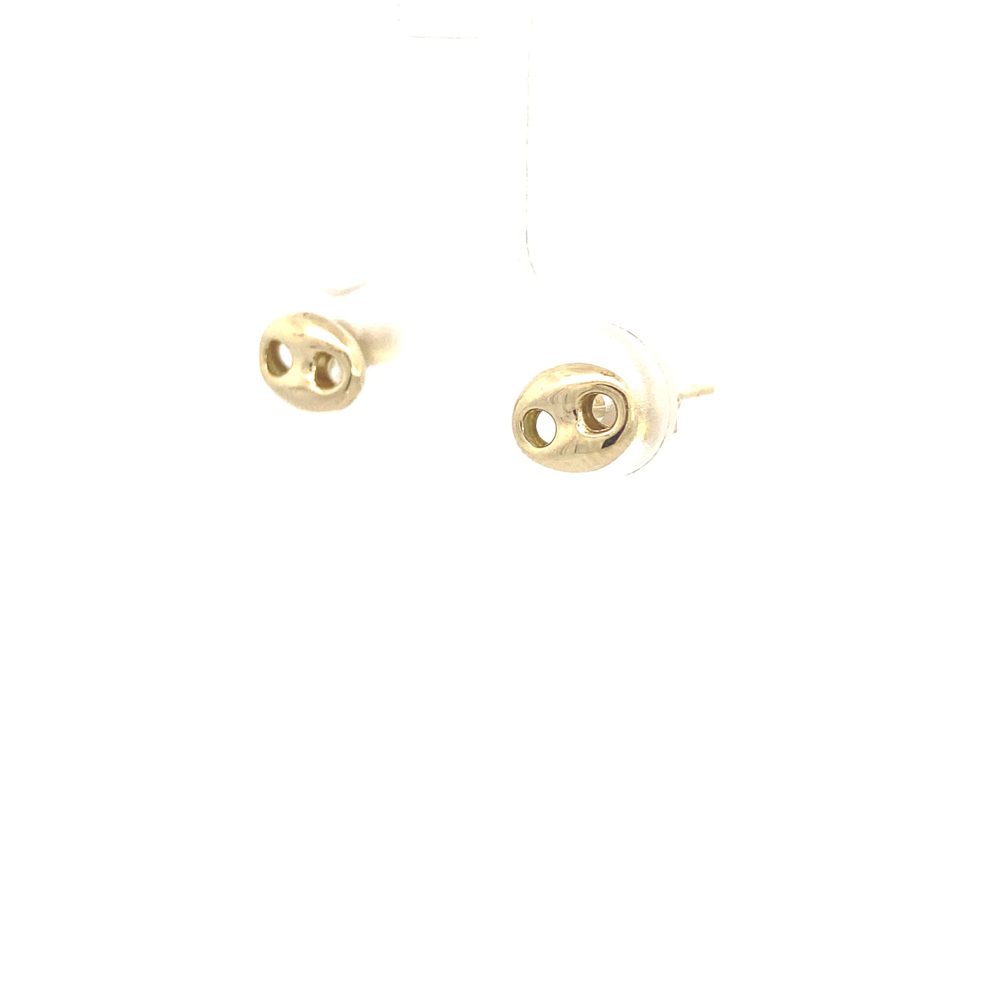 14K Gold Puff Links Studs | Luby Gold Collection | Luby