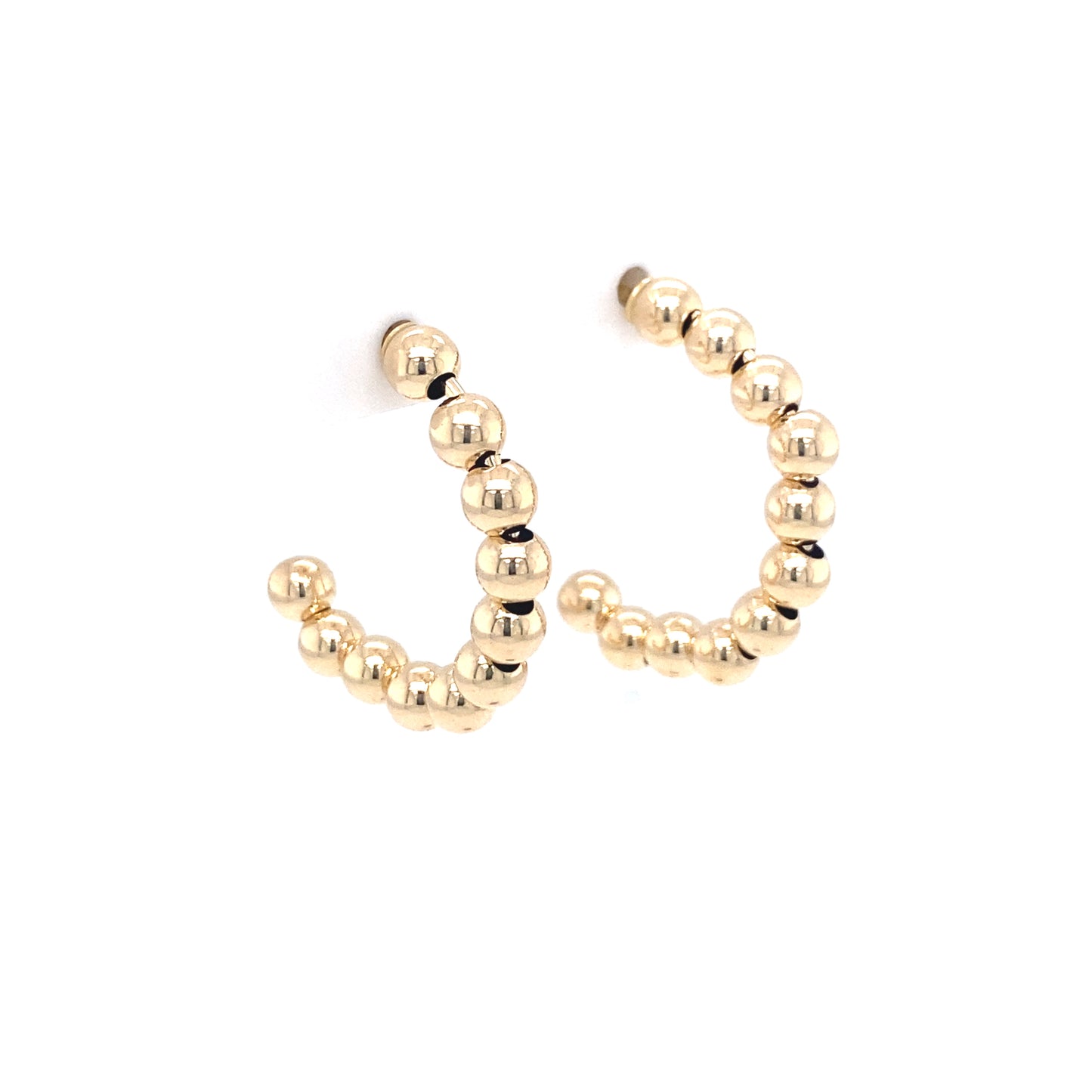 14K BUBBLE EARRINGS | Luby Gold Collection | Luby