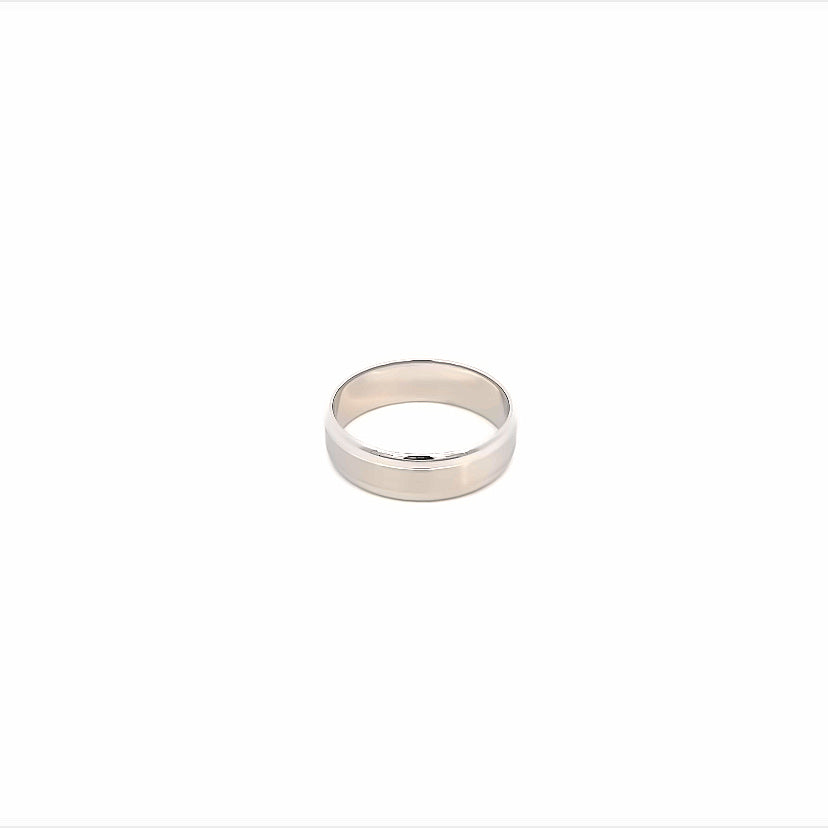 14k White Gold Wedding Bands | Luby Gold Collection | Luby