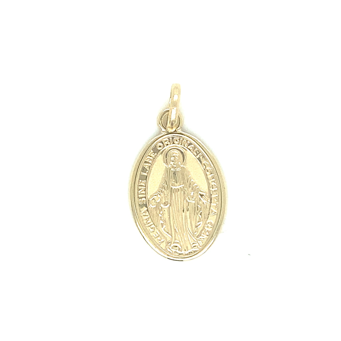 14k Gold Small Jesus Pendant | Luby Gold Collection | Luby