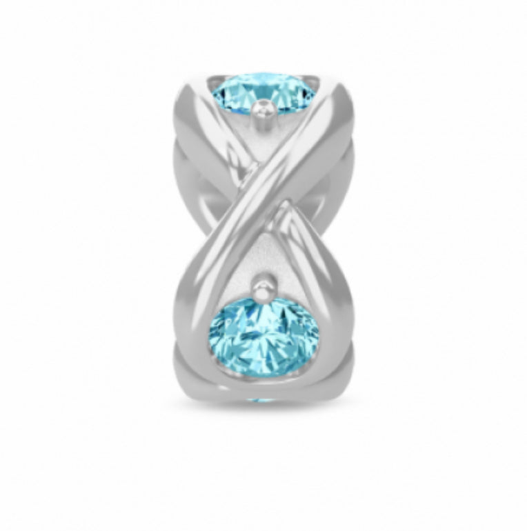 Sky Blue Infinity Ocean | Endless Jewelry | Luby
