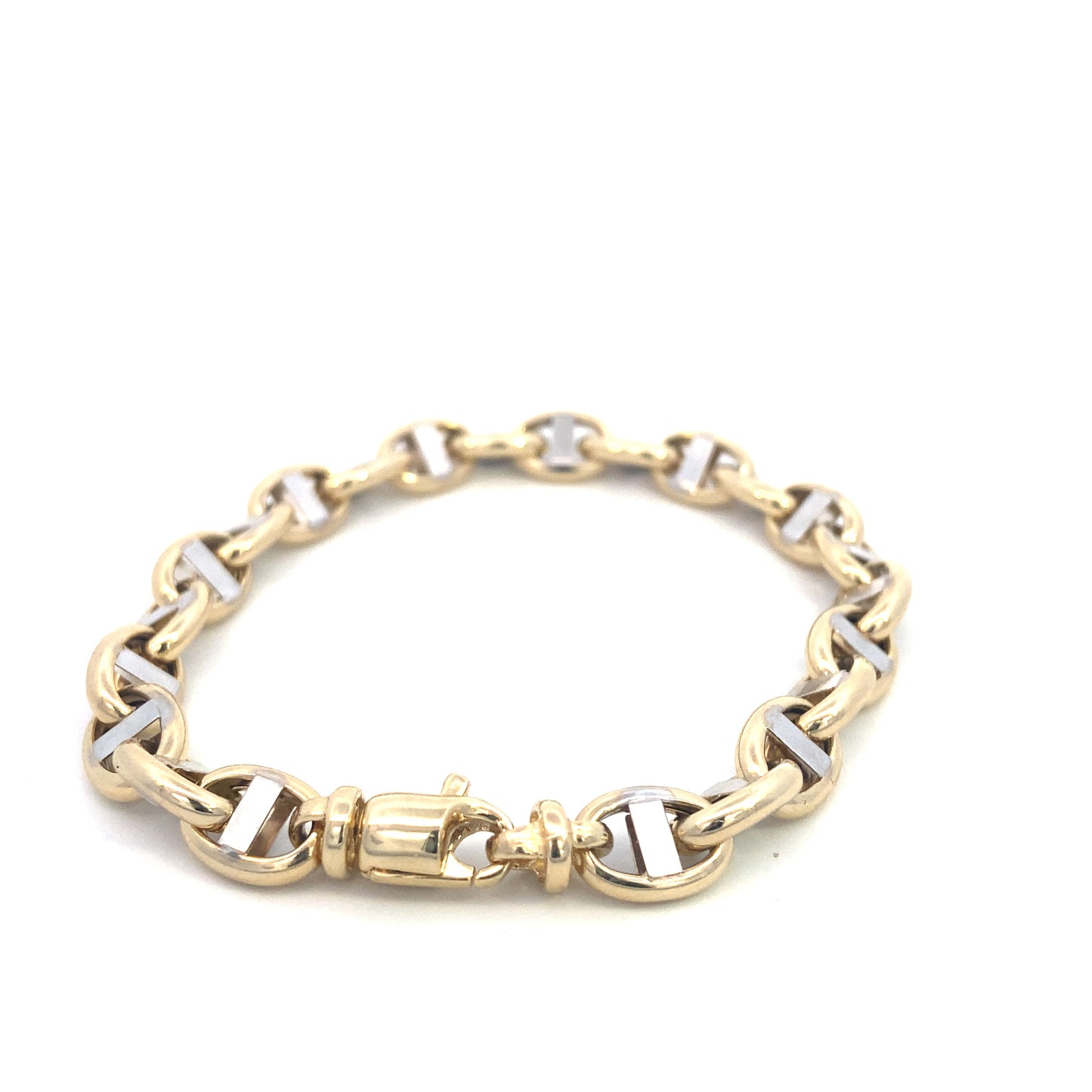 14K Gold 2T Mariner Bracelet | Luby Gold Collection | Luby