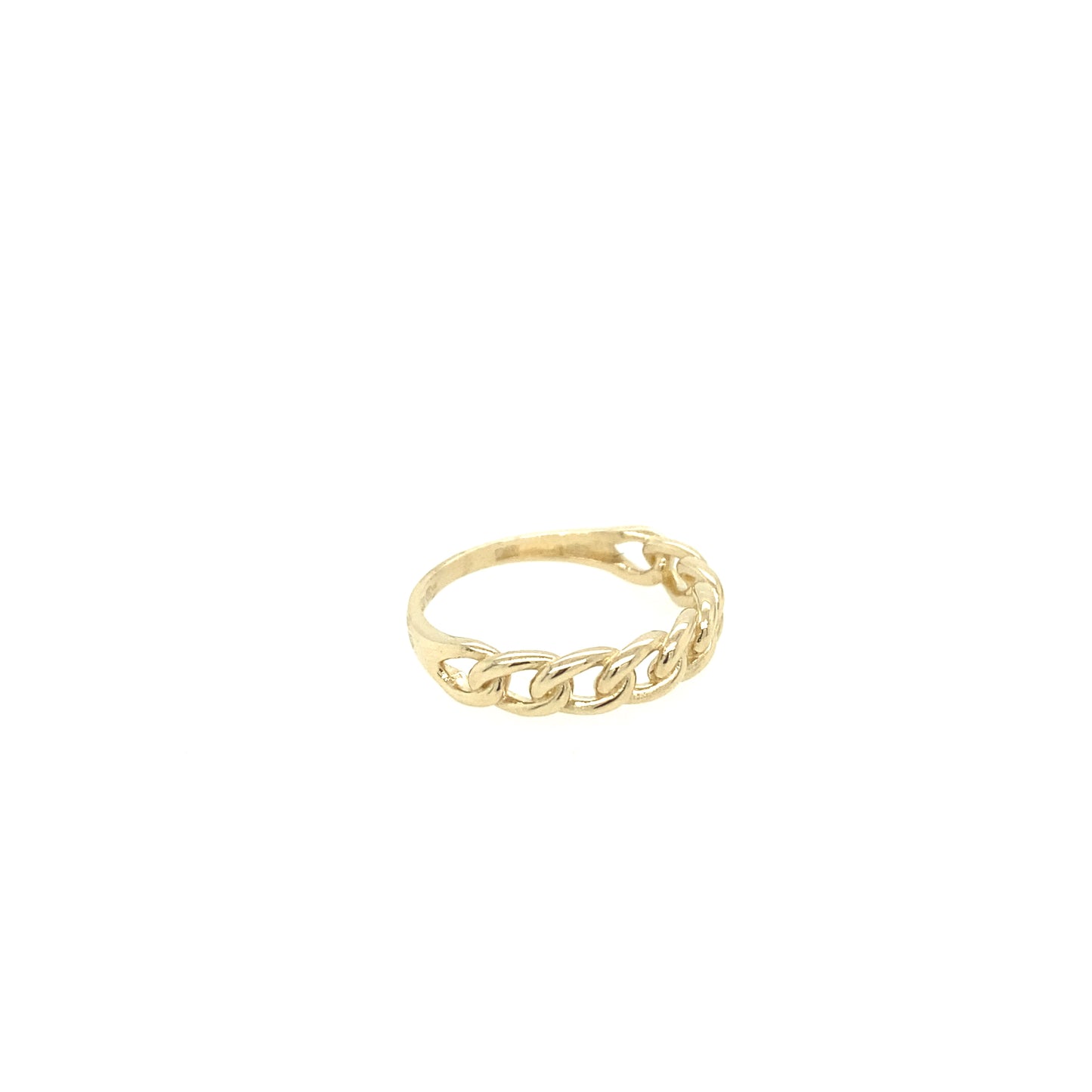 14K Gold Chain Links Ring | Luby Gold Collection | Luby