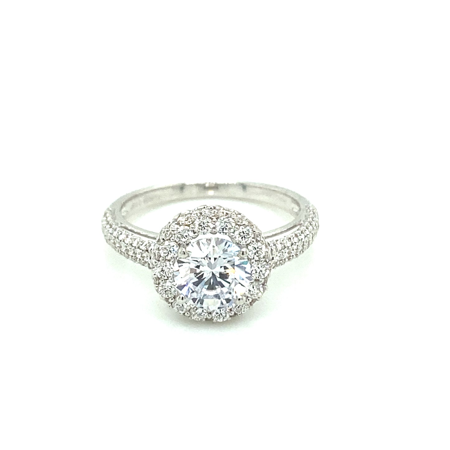 Simon G 18k Diamond Engagement Ring | Simon G | Luby