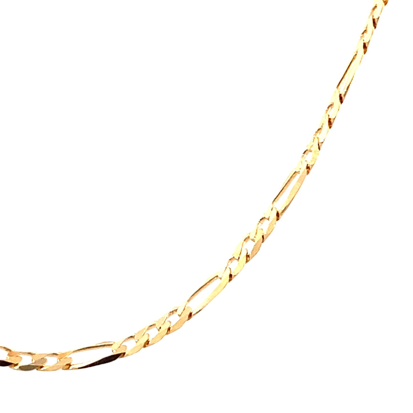14K Gold Figaro Chain | Luby Gold Collection | Luby
