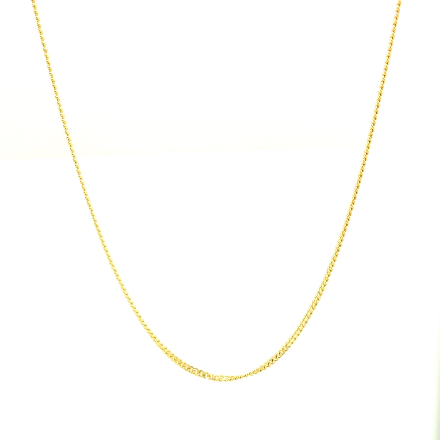 14K Gold Small Cuban Chain | Luby Gold Collection | Luby