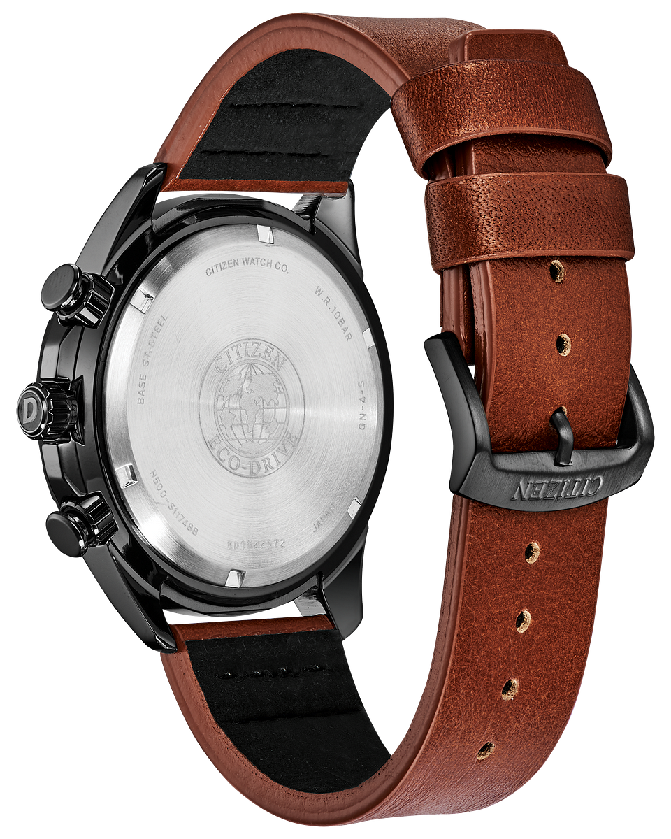 Drive Watch (Black/Brown) | Citizen | Luby