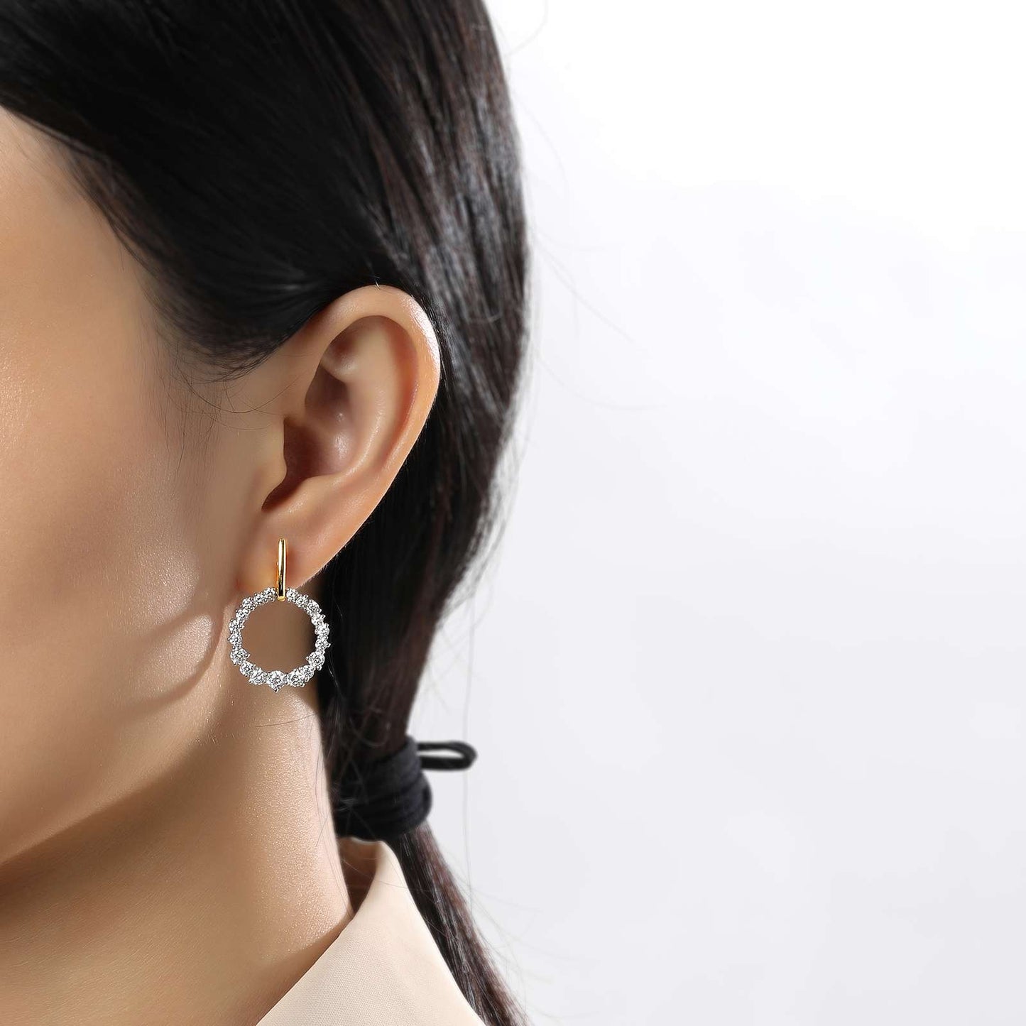 Frontal Hoop Earrings | Lafonn | Luby