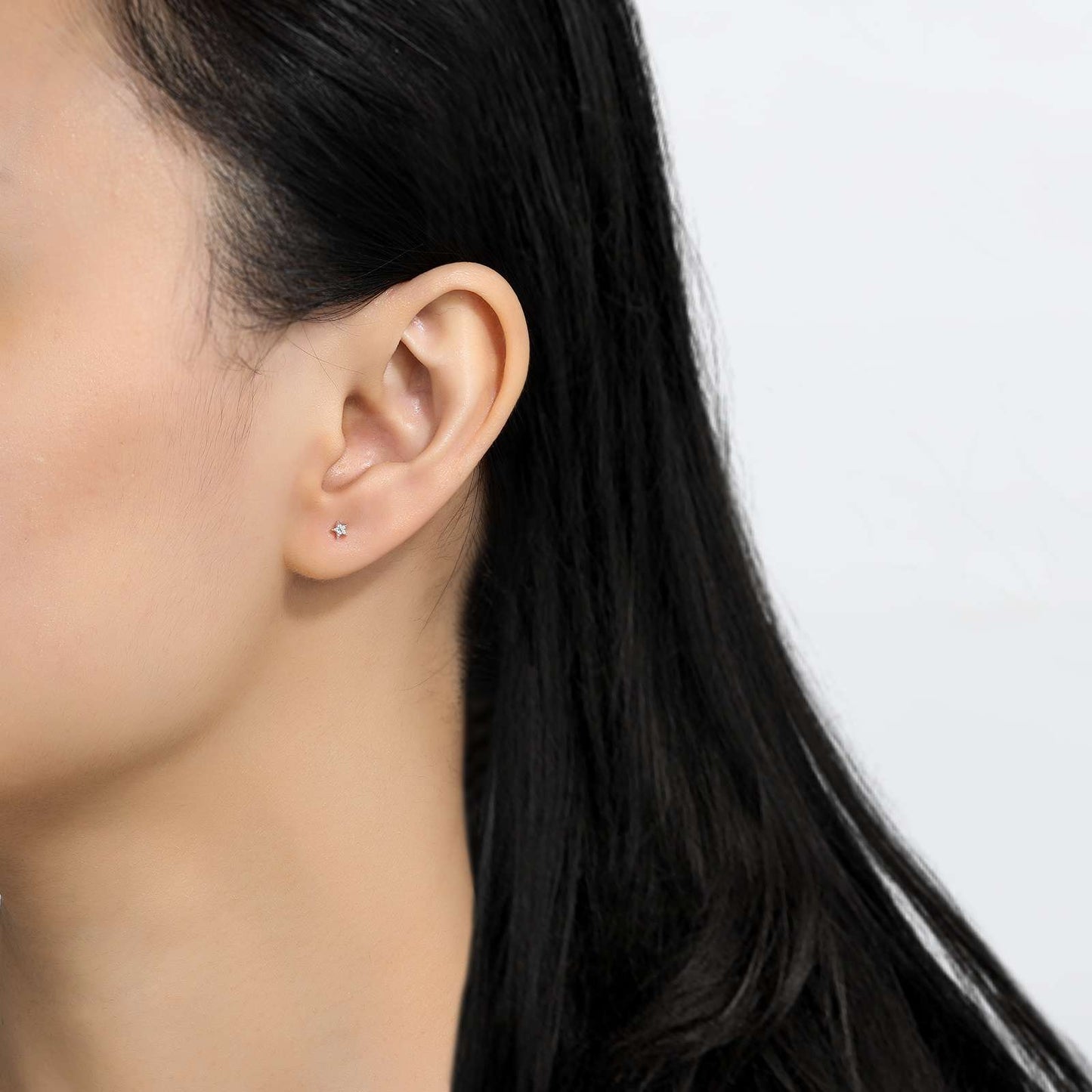 Starfall Stud Earrings 0.03cttw | Lafonn | Luby