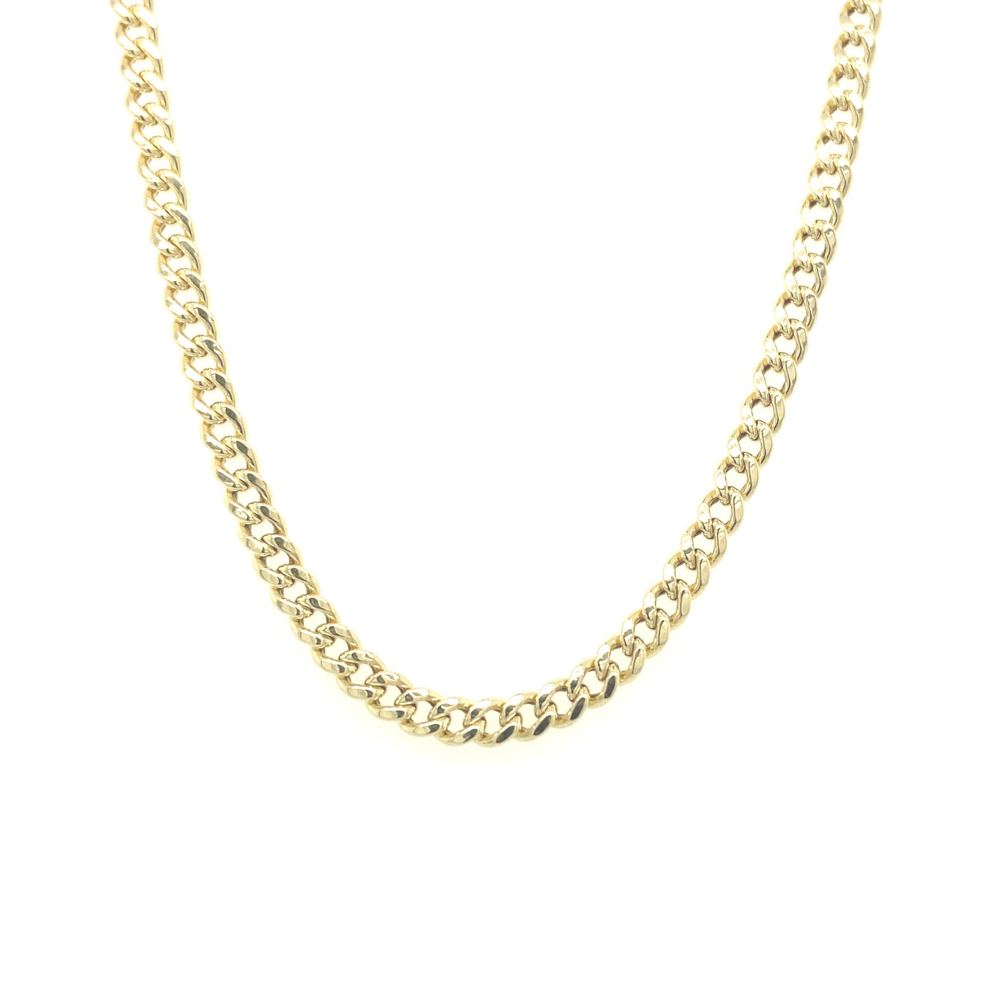 14K Gold Cuban Chain- 3MM | Luby Gold Collection | Luby