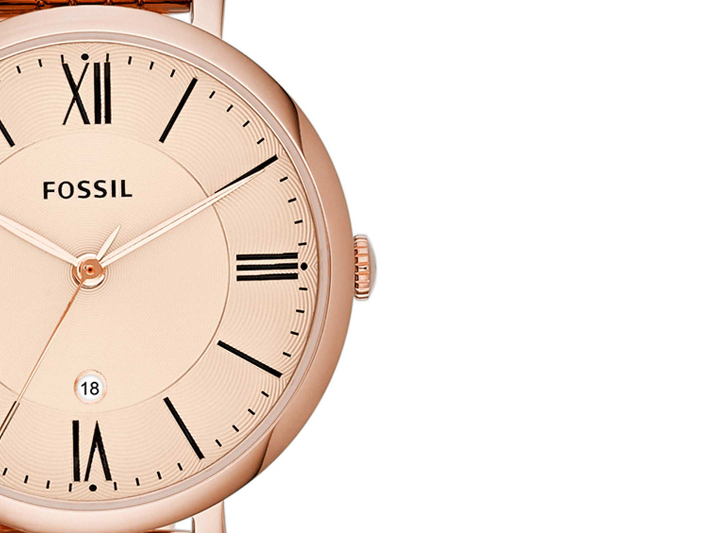 Jacqueline Watch (Rose-Gold) | Fossil | Luby