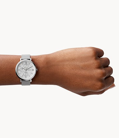 Jacqueline Multifunction Stainless Steel Mech Watch | Fossil | Luby