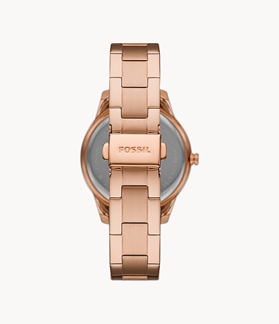 Stella Sport Multifunction Rose Gold-Tone Stainless Steel Watches | Fossil | Luby
