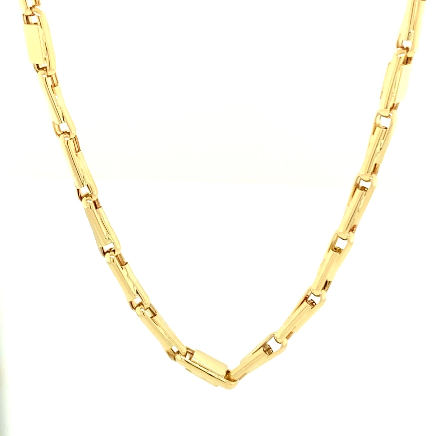 14K Gold Fancy Links Chain | Luby Gold Collection | Luby