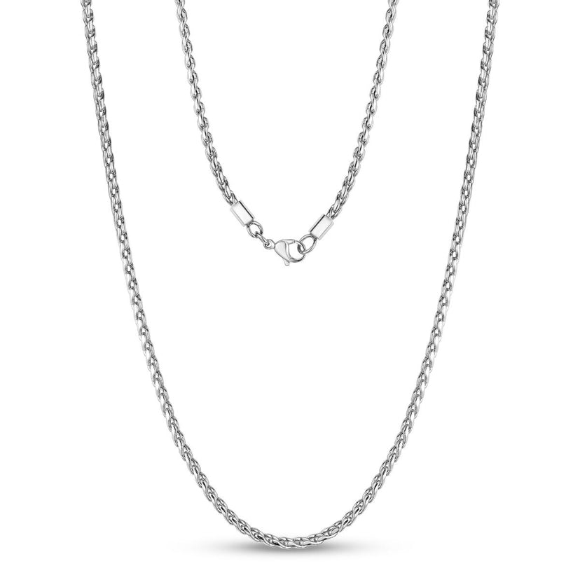 Long Narrow Curb Link Steel Chain | ARZ Steel | Luby