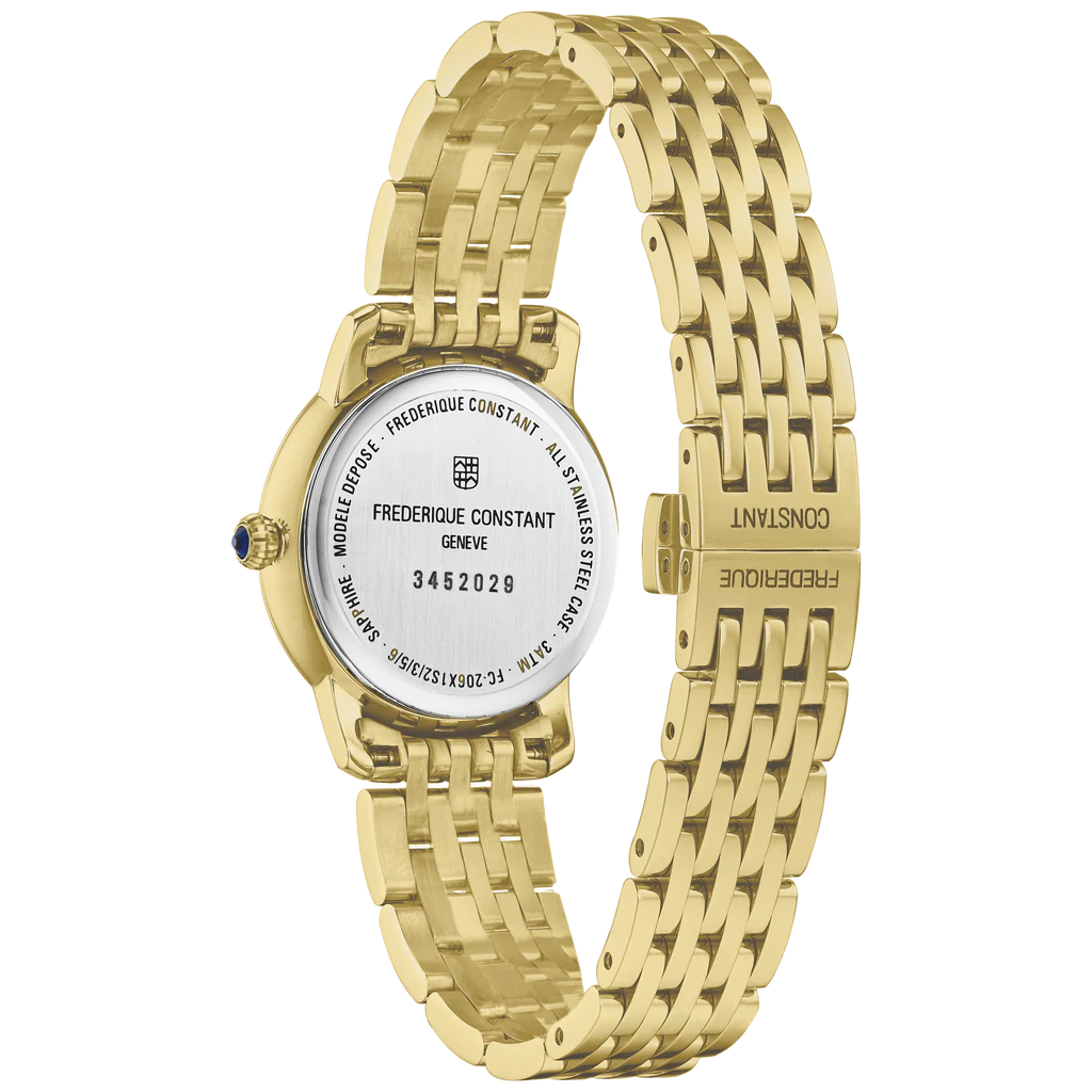 Frederique Slimeline Gold Ladies | Frederique Constant | Luby