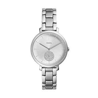 Ladies Jacqueline Dress Watch (Silver) | Fossil | Luby
