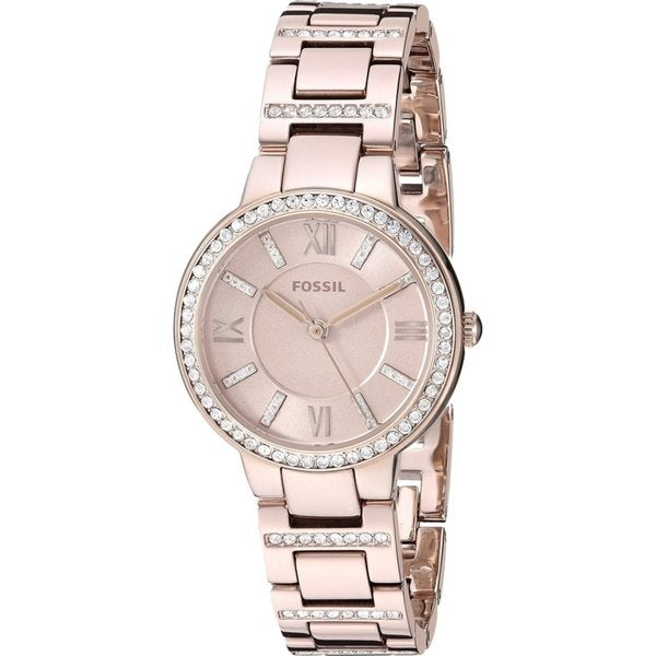 Ladies Virginia Watch (Pastel Pink) | Fossil | Luby