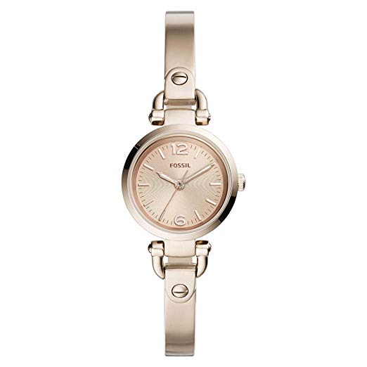 Ladies Georgia Watch (Pastel Pink) | Fossil | Luby