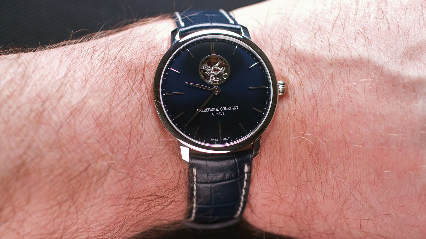 Slimline Heartbeat Automatic (Full Blue) | Frederique Constant | Luby