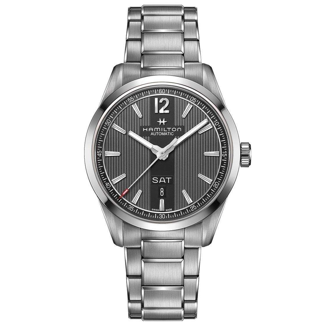 Broadway Day Date Automatic (Silver/Grey) | Hamilton | Luby