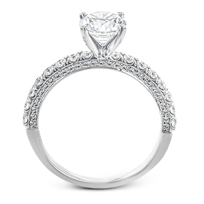Simon G 18KWG Diamond Engagement Ring | Simon G | Luby