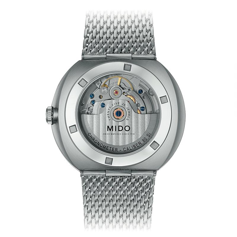 Commander Icône (Silver/Grey) | Mido | Luby