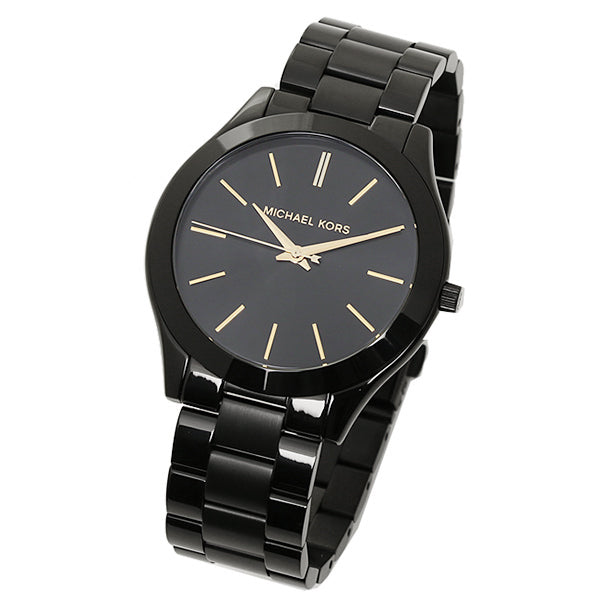 Slim Runaway Watch (Black) | Michael Kors | Luby
