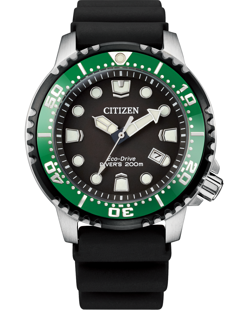 Promaster Diver (Black/Green) | Citizen | Luby