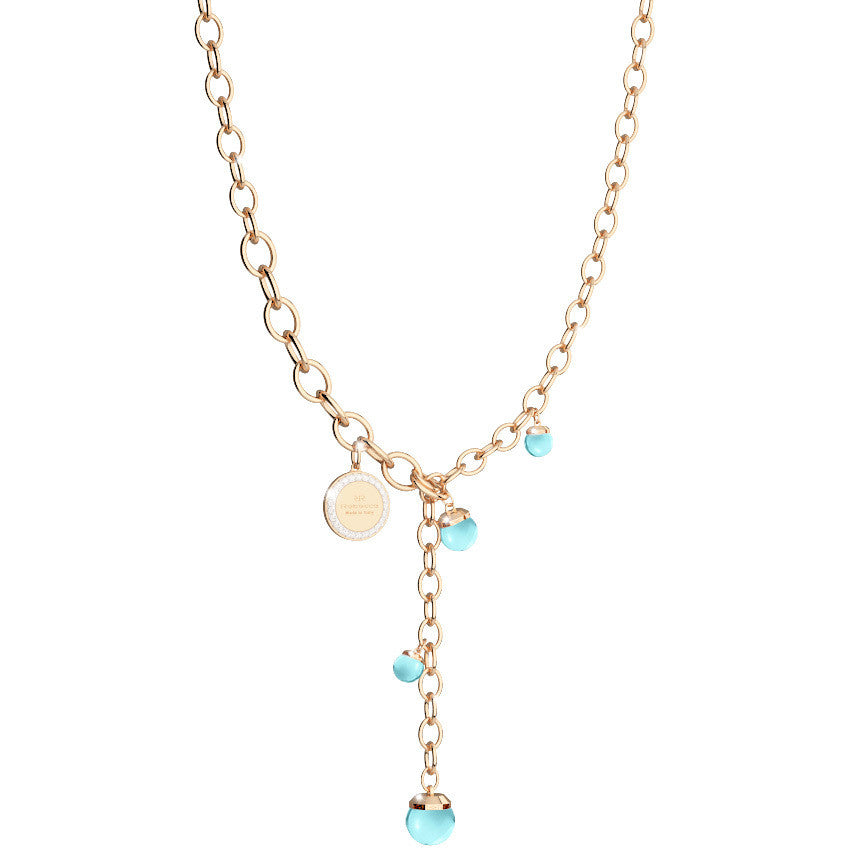 Hollywood Stone Necklace | Rebecca | Luby