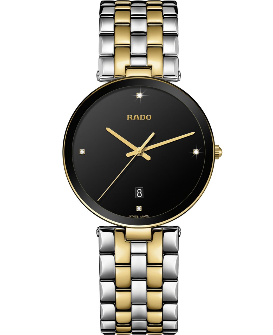 Florence (Black-Silver-Gold;Diamonds) | Rado | Luby