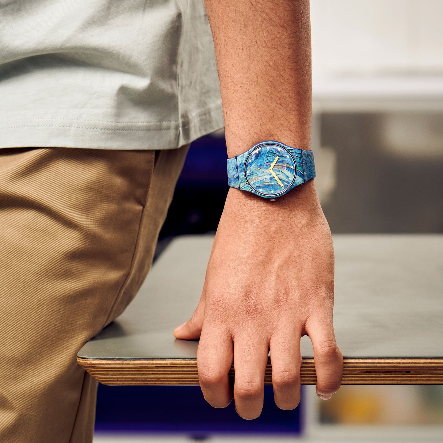 The Starry Night By Vincent Van Gogh | Swatch | Luby