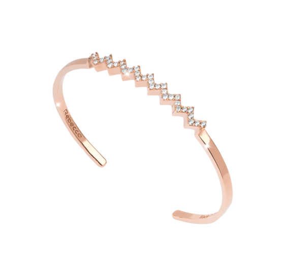 Dubai Zig-Zag Bracelet | Rebecca | Luby