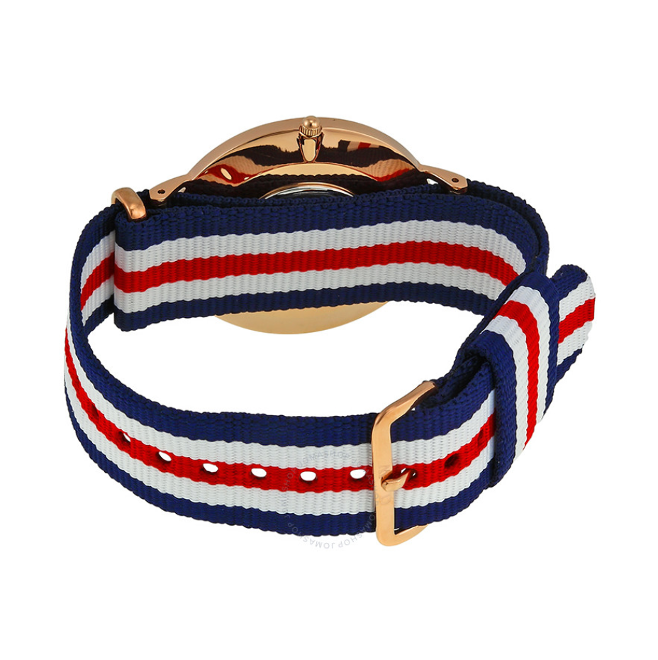 Classic Canterbury Watch (White/Rose-Gold) | Daniel Wellington | Luby