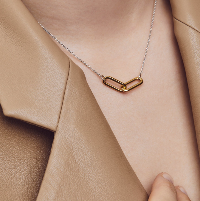 Connected Link Necklace | Ti Sento Milano | Luby