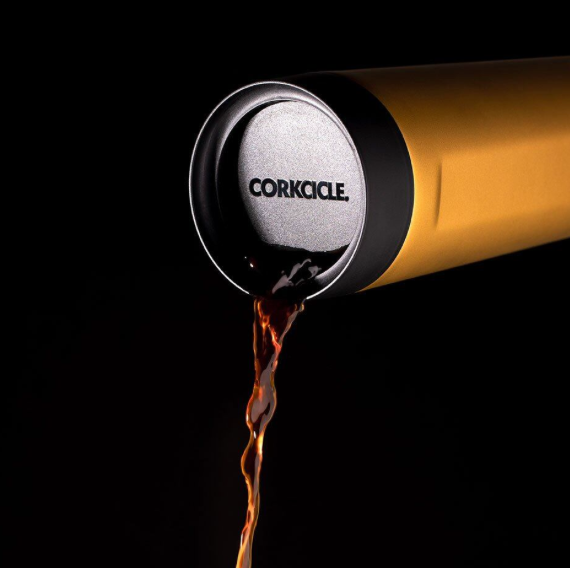 Commuter Cup Ceramic Gold 17oz | Corkcicle | Luby