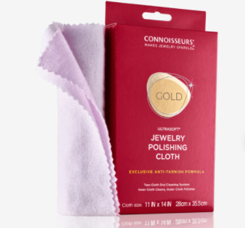UltraSoft Gold Jewelry Polishing Cloth | Connoisseurs | Luby