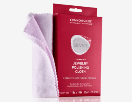 UltraSoft® Silver Jewelry Polishing Cloth | Connoisseurs | Luby