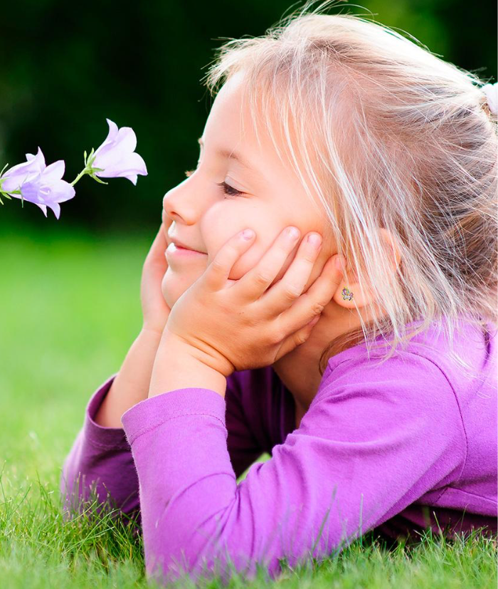 UNICORN SCREW BACK EARRINGS | Children Collection | Luby