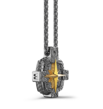 Zancan Burnished Silver Necklace | Zancan | Luby