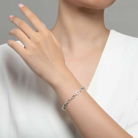 Paper Clip Bracelet Lafonn | Lafonn | Luby