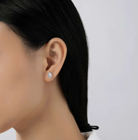 Halo Stud Earring | Lafonn | Luby