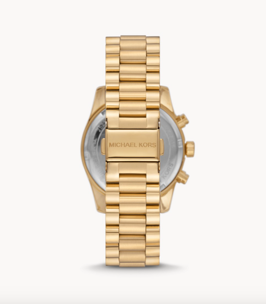 Michael Kors Lexington Chronograph Gold-Tone Stainless Steel Watch | Michael Kors | Luby