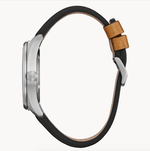 Avion Green Dial Leather Strap Super Titanium | Citizen | Luby