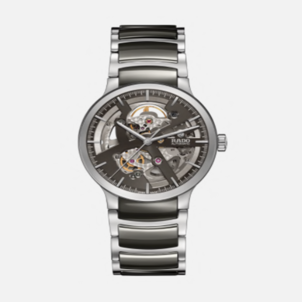 Centrix Automatic Open Heart Stainless Steel Watch | Rado | Luby