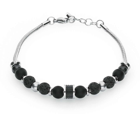 TJ MAN COMPOSIZ BLACK LAVA STONE BROSWAY | Brosway Italia | Luby