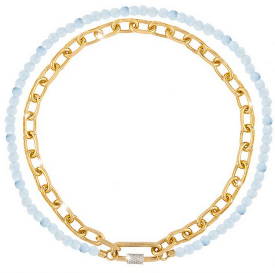 Palermo Bracelet with Jade Stone | Rebecca | Luby