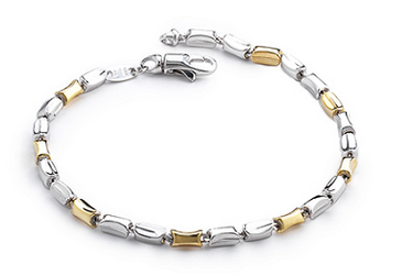 Marcello Pane Cushions Link Bracelet | Marcello Pane | Luby