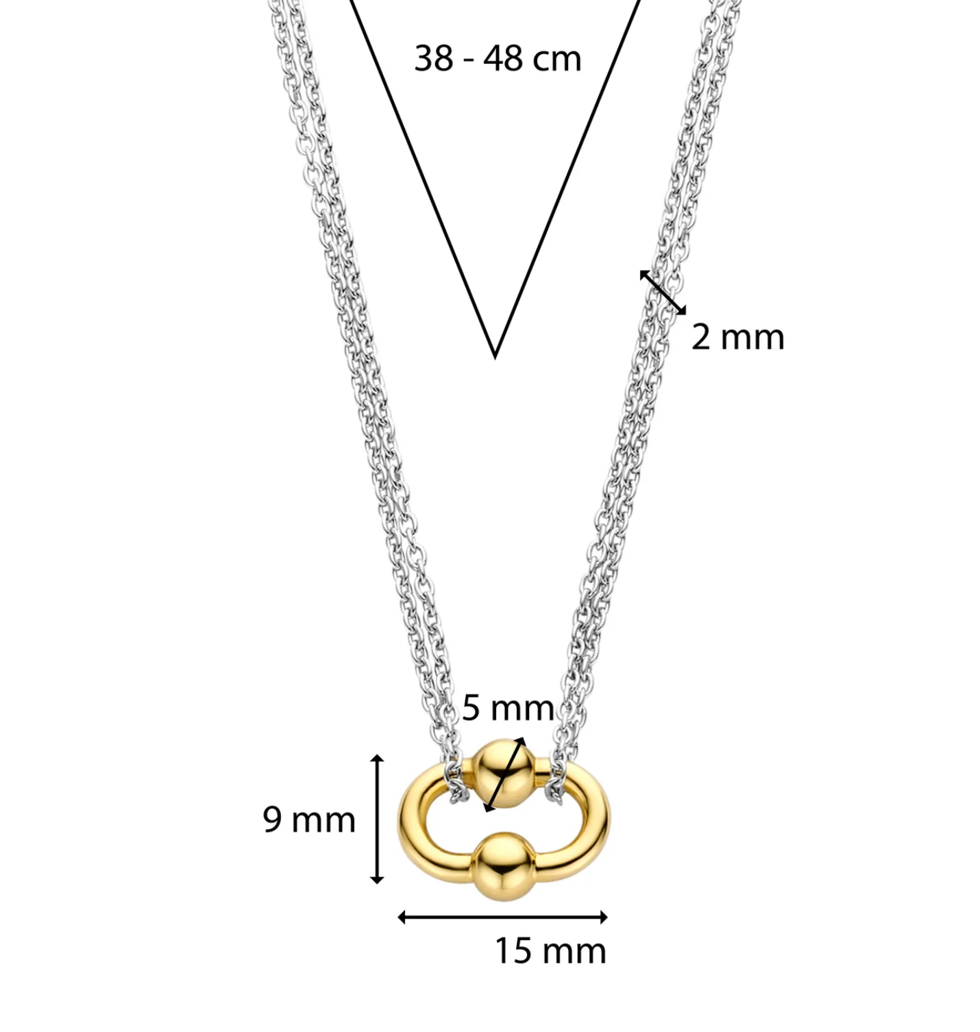 Ti Sento Milano Hardwear Necklace | Ti Sento Milano | Luby