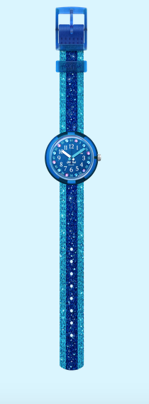 Shine in Blue | Flik Flak by Swatch | Luby
